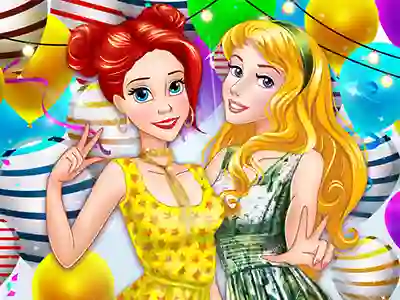 Žaidimas Best Party Outfits for Princesses internete