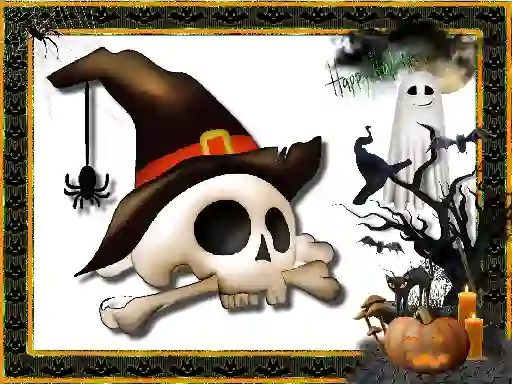 Žaidimas Halloween Puzzle Challenge internete