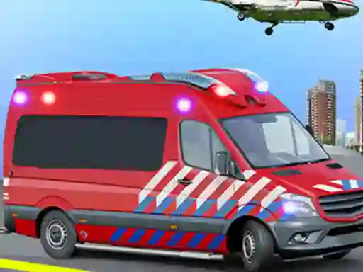 Žaidimas City Ambulance Emergency Rescue internete