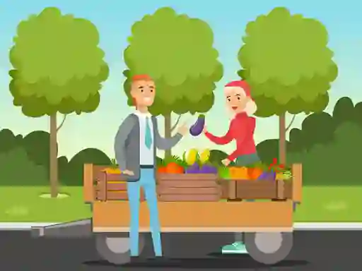 Žaidimas Selling Trucks Match 3 internete