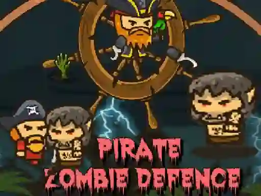 Žaidimas Pirate Zombie Defence internete