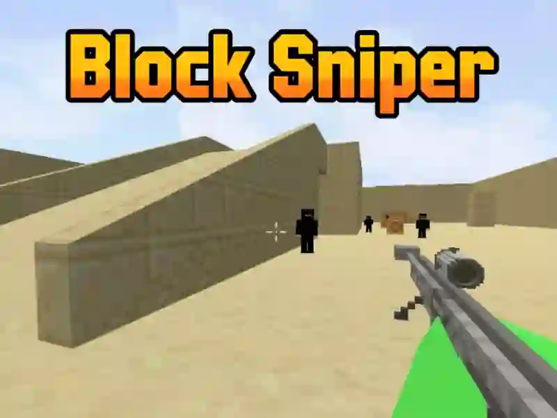 Žaidimas Block Sniper internete