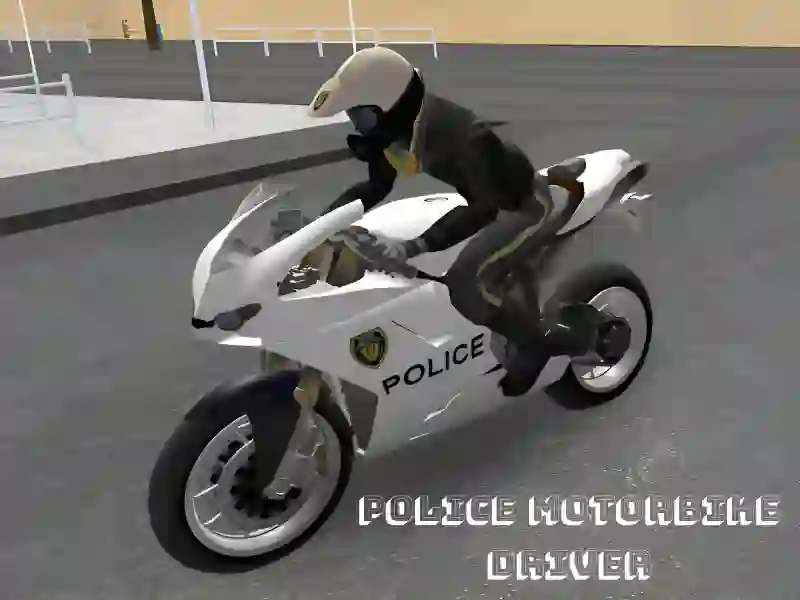 Žaidimas Police Motorbike Driver internete
