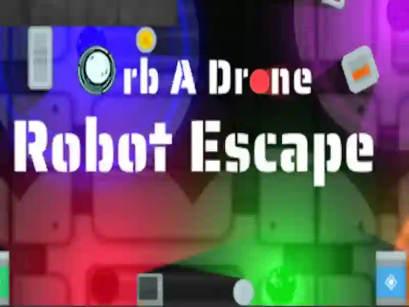 Žaidimas OrbaDrone Robot Escape internete