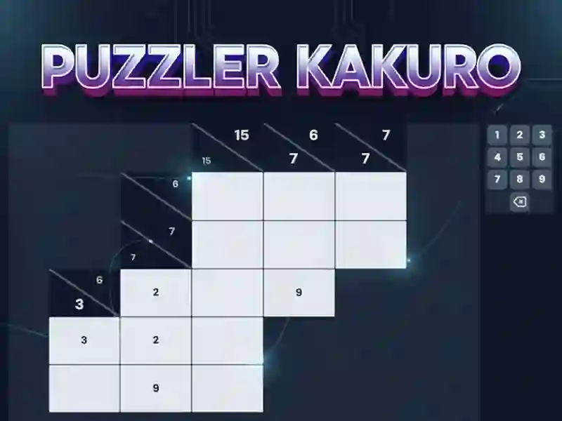 Žaidimas Puzzler Kakuro internete