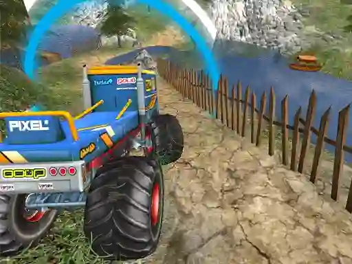 Žaidimas Monster Truck Offroad Driving Mountain internete