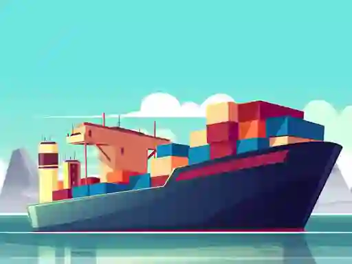 Žaidimas Cargo Ships Jigsaw internete