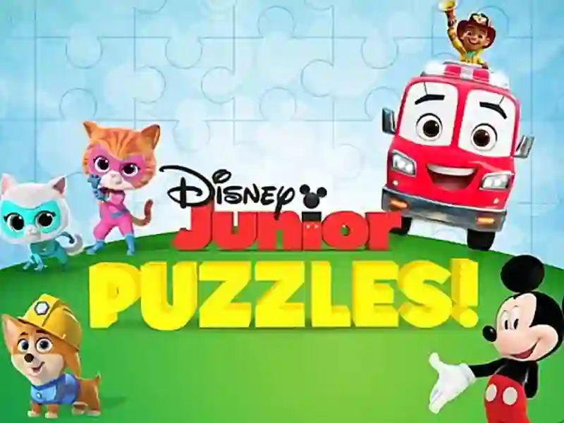 Žaidimas Disney Junior Puzzles internete
