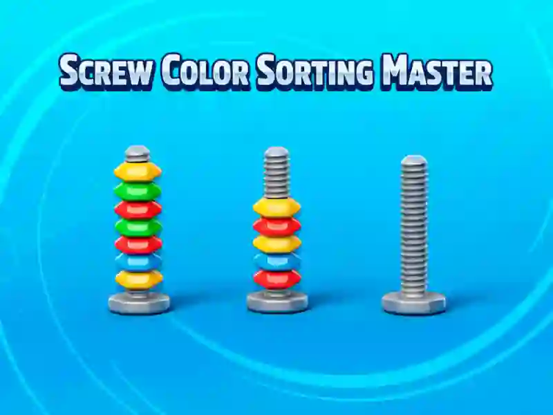 Žaidimas Screw Color Sorting Master internete