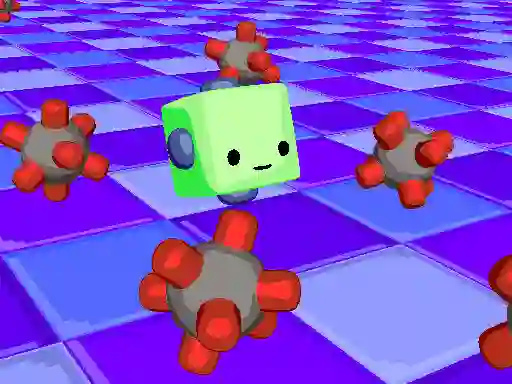 Žaidimas Landmine Cube internete