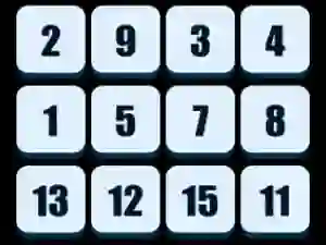 Žaidimas Numbers Sliding Puzzle internete