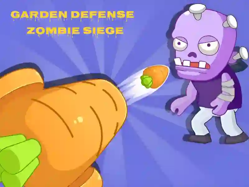 Žaidimas Garden Defense - Zombie Siege internete