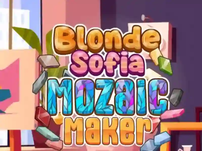 Žaidimas Blonde Sofia: Mozaic Maker internete