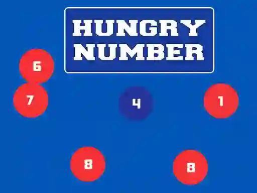 Žaidimas Hungry Number internete