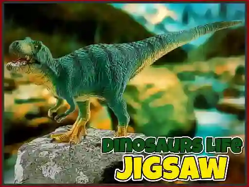 Žaidimas Dinosaurs Life Jigsaw internete