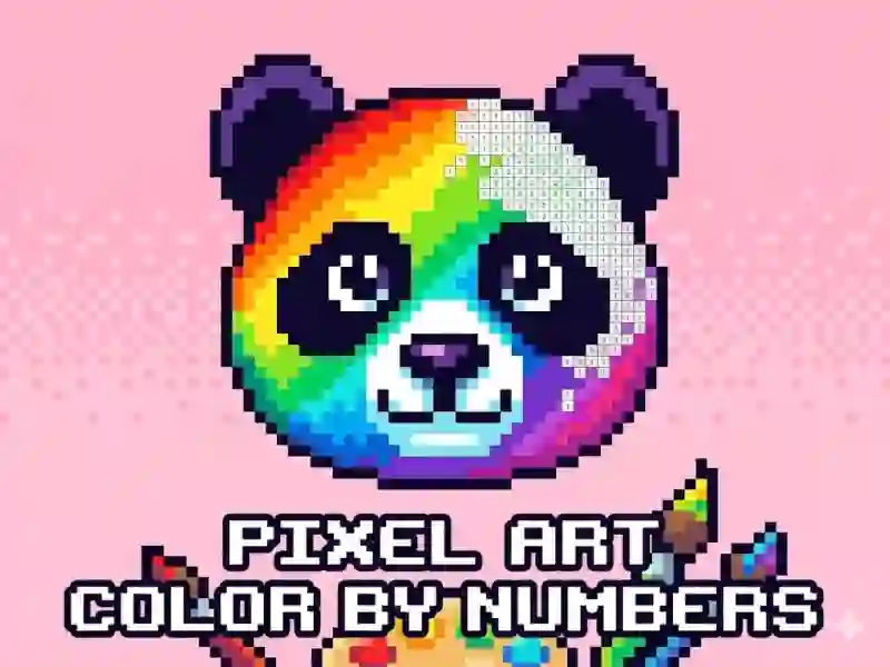 Žaidimas Pixel Art - Color by Numbers internete