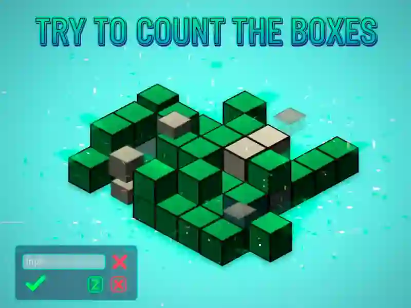 Žaidimas Try To Count The Boxes internete