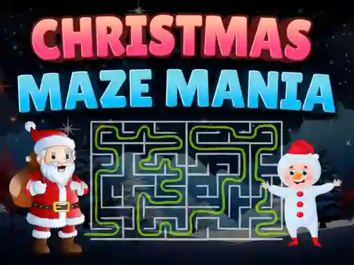 Žaidimas Christmas Maze Mania internete