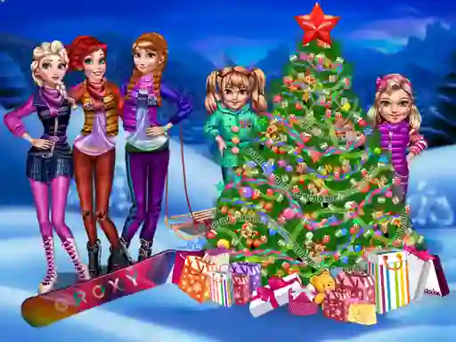 Žaidimas Princess Christmas Night internete