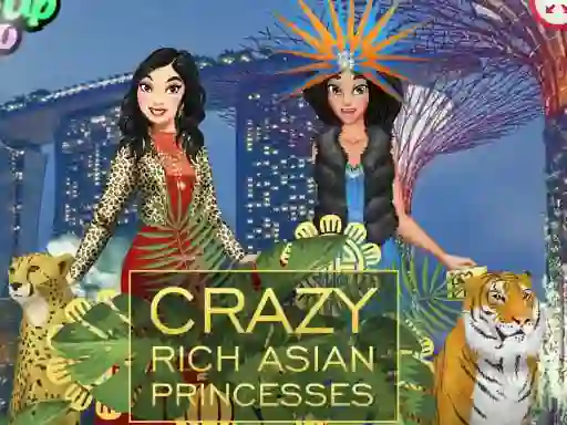Žaidimas Crazy Rich Asian Princesses internete