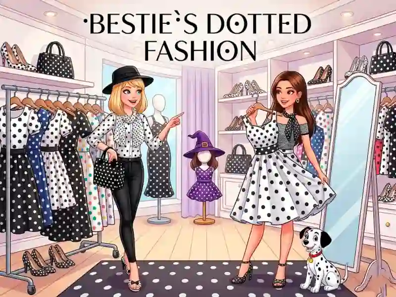 Žaidimas Bestie`s Dotted Fashion internete