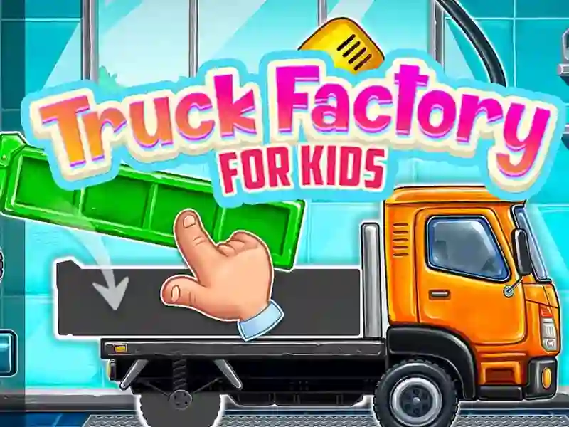 Žaidimas Truck Factory For Kids internete