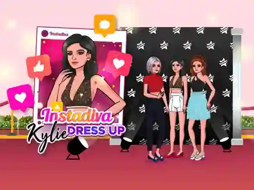 Žaidimas Instadiva Kylie Dress Up internete