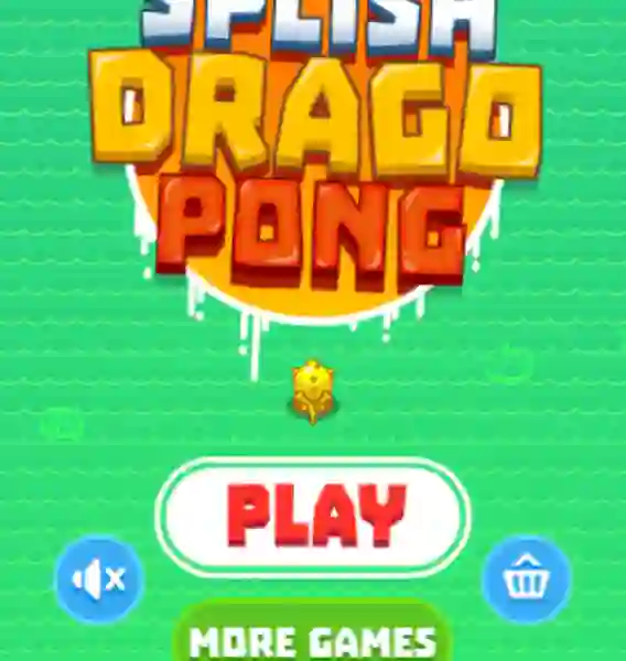 Žaidimas Splish Drago Pong internete