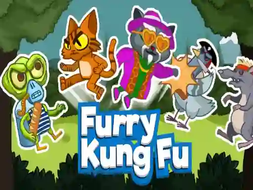 Žaidimas Furry Kung Fu internete