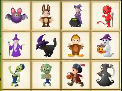 Žaidimas Halloween Board Puzzles internete
