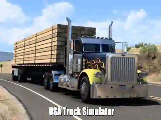 Žaidimas USA Truck Simulator 2024 internete