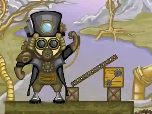 Žaidimas Steampunk internete