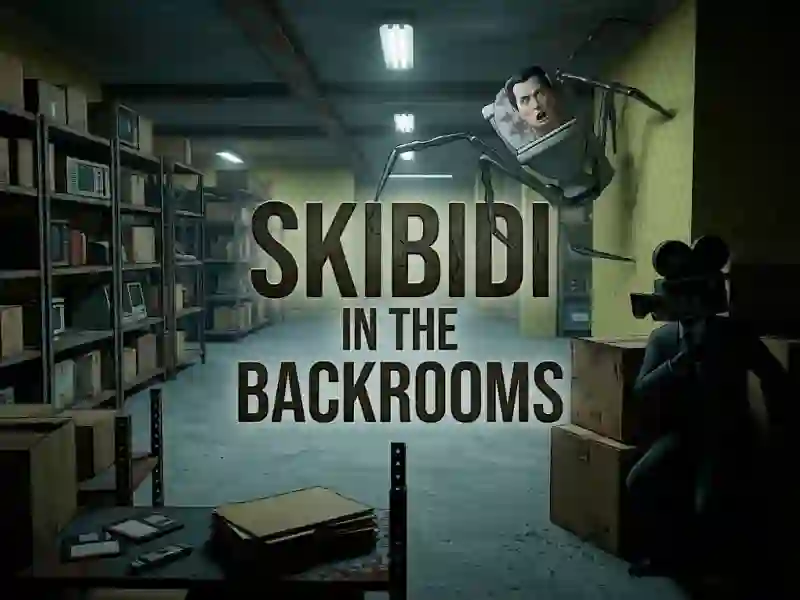 Žaidimas Skibidi In The Backrooms internete