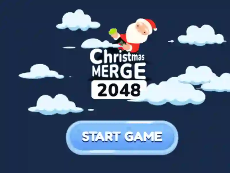 Žaidimas Christmas Merge 2048 internete