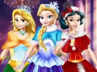 Žaidimas Princess Christmas At The Castle internete