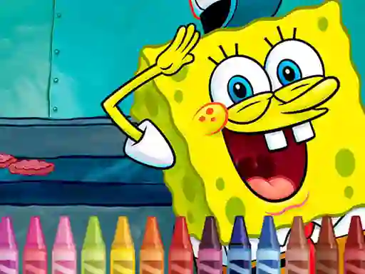 Žaidimas Sponge Bob Coloring internete