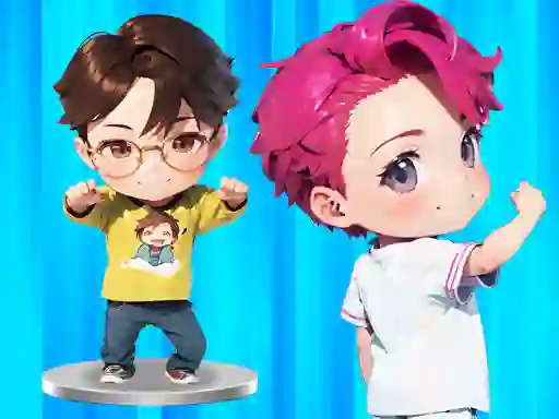 Žaidimas BTS Chibi Claw Machine internete