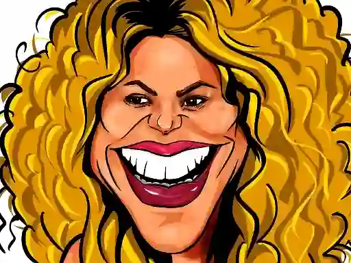 Žaidimas Shakira Funny Face internete