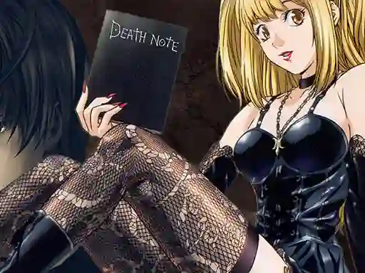 Žaidimas Death Note Anime Jigsaw Puzzle Collection internete