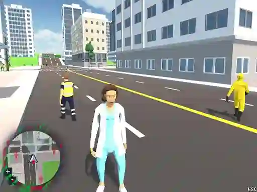 Žaidimas Virus Simulator internete
