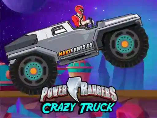 Žaidimas Power Rangers Crazy Truck internete