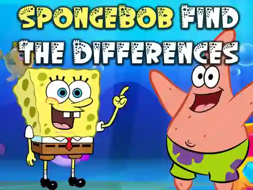 Žaidimas SpongeBob Find The Differences internete