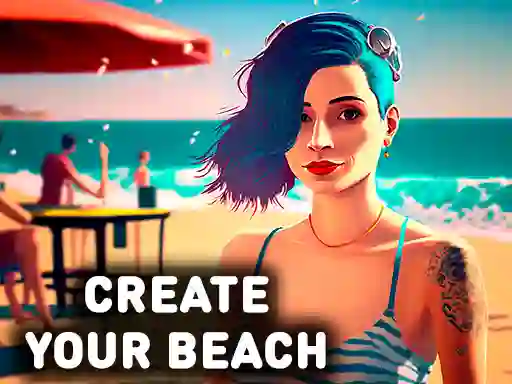 Žaidimas Create your beach internete