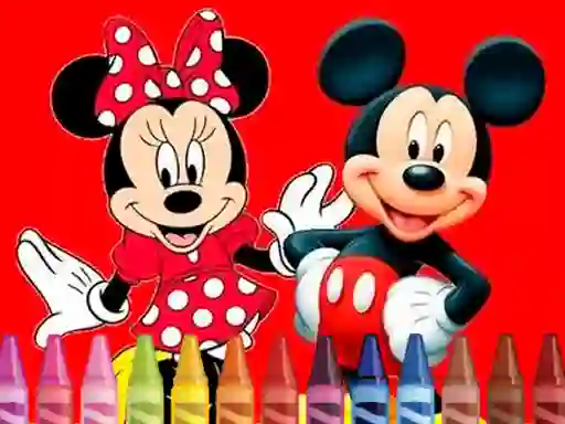 Žaidimas Mickey Mouse Coloring internete