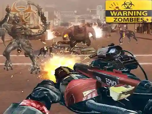 Žaidimas Zombie Shooter - Warfar internete