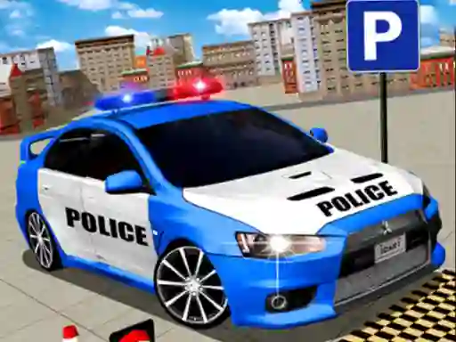 Žaidimas Modern Police Car Parking 3D internete