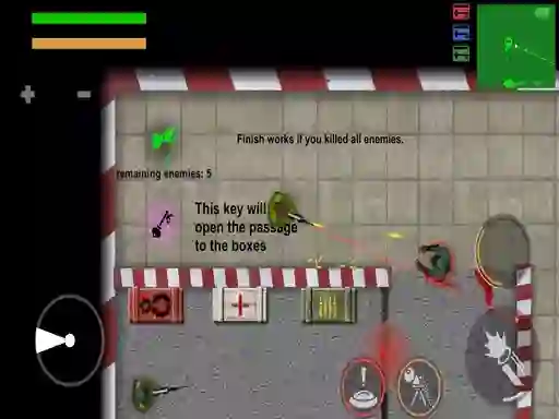Žaidimas Zombie War 2D internete