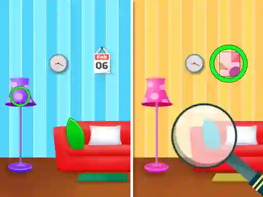 Žaidimas Find The Difference internete