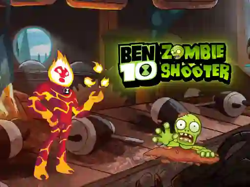 Žaidimas Ben 10 Zombie Shooter internete
