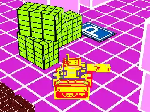Žaidimas Little Yellow Tank Adventure internete